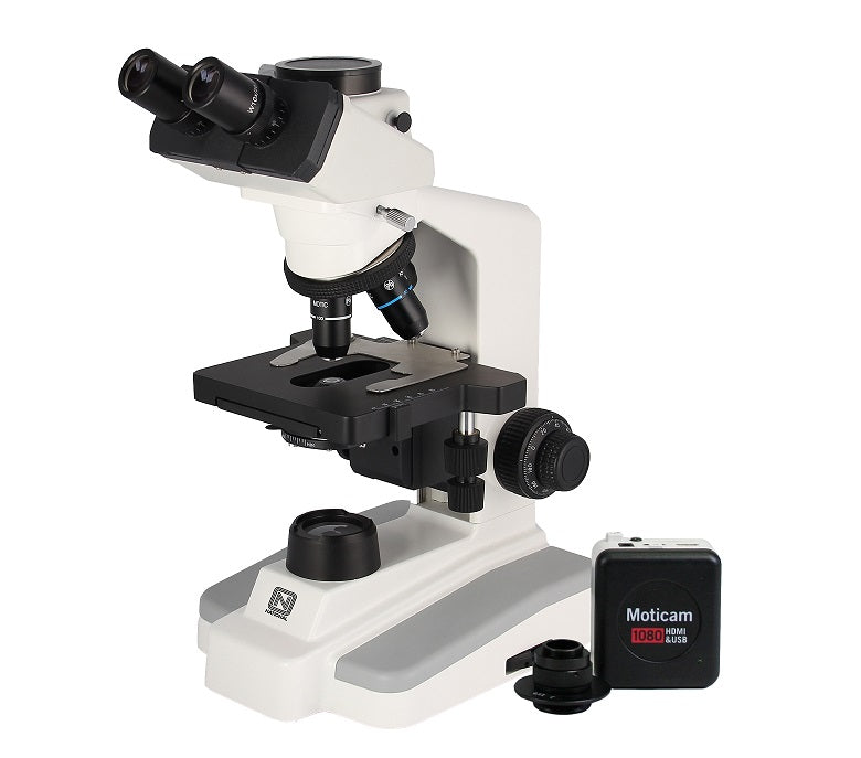 Trinocular Microscope &amp; HD Camera Bundle - DC20-169-P